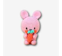 Knitty Critters Adorables - Beatrice le lapin | Kit de crochet Amigurumi DIY