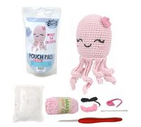 KNITTY CRITTERS - Kit de crochet Pouch Pals - Molly The Octopus