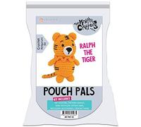 Knitty Critters The Knitter Critters Pouch Pals Ralph The Tiger 20 x 10 x 9 cm 80 g