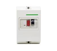 KNIUWMBMH Disjoncteur Moteur GV2-ME14C, Interrupteur de Protection Moteur avec boîtier étanche GV2MC02(GV2-ME22C+waterproofbox)