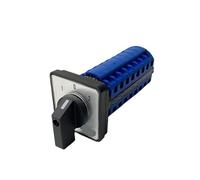 KNIUWMBMH Interrupteur à Came de sélection combiné à Double Alimentation inversée, 3 Positions, Marche/arrêt/Marche, 8 pôles, 20 A, LW26-20/8, LW28, YMW26