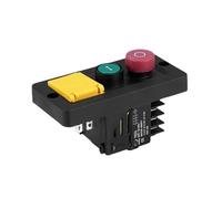 KNIUWMBMH Interrupteur électromagnétique à Bouton-Poussoir et arrêt d'urgence YCZ6 Marche-arrêt avec interrupteurs à Bascule 400 V 50/60 Hz monophasé/triphasé