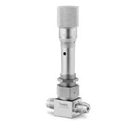 KNIUWMBMH Vanne à Soufflet de Mesure SS-4BMG-VCR avec Joint magnétoscope extérieur 1/4 Pouce