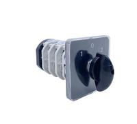 KNIUWMBMH YMZ12-32A Bouton de Conversion Commutateur Rotatif 1-4 pôles Deux/Trois Positions Sélecteur de Came de Transfert Manuel LW31(2P 8Terminals-102)