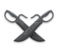 Knives Phoenix Wing Chun Couteaux en plastique polypropylène Noir