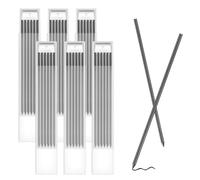 KNJOMZIE 36 Mines de Crayon 2,8mm pour Charpentier, HB Résistantes à la Casse pour Crayon de Chantier, Marquage Bois, Métal, Béton, Recharge Porte-mine de Charpentier