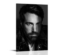KNKncnv Ben Affleck Poster peinture décorative sur toile pour salon, chambre à coucher, art mural, impression d'image moderne, décoration de salle familiale, 50 x 75 cm