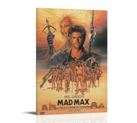 KNKncnv Mad Max Lot de 3 posters décoratifs sur toile, art mural, pour salon, chambre à coucher, impression photo, moderne, décoration de salle familiale, 20 x 30 cm