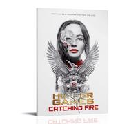 KNKncnv The Hunger Games 3 Mockingjay Poster Peinture décorative sur toile pour salon, chambre à coucher, art mural, impression photo, moderne, décoration de salle familiale, 60 x 90 cm