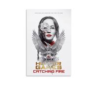 KNKncnv The Hunger Games 3 Mockingjay Poster Peinture décorative sur toile pour salon, chambre à coucher, art mural, impression photo, moderne, décoration de salle familiale, 40 x 60 cm