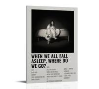 KNKncnv When We All Fall Asleep Poster Peinture décorative sur toile Art mural Salon Poster Chambre Peinture d'art mural Impression d'image moderne Décoration de salle familiale 50 x 75 cm
