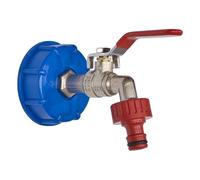 KNM Trade Adaptateur IBC S60x6 à Filetage Robinet Laiton 1/2"