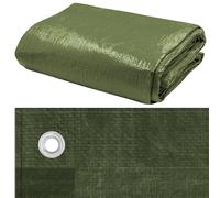 KNM TRADE Bâche Polypropylène 4x6m Étanche Vert