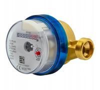 KNM Trade Compteur d'Eau Froide DN15 Jet Unique 110mm | antimagnétique, conforme MID, filetage 3/4 pouce, mesure précise, DN15