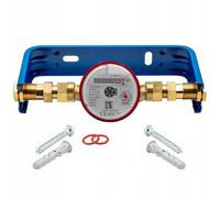 KNM Trade Compteur Eau Chaude DN15 Antimagnétique, Acier, 110mm