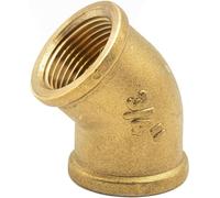 KNM Trade Coude 45° Laiton 3/4" FF 120°C 10 Bar