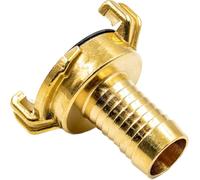 KNM Trade Embout Tétine Laiton 1 Pouce Sécurisé Durable | Geka, agricoles, eau potable, jardin, souples, bricolage, laiton