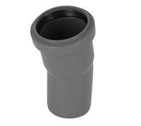 KNM Trade HT Coude d'écoulement Pro en polypropylène DN50 15° Gris