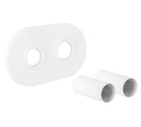 KNM Trade Kit Cache Rosace Double Manchons Blanc