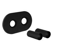 KNM Trade Kit Cache Rosace Double Manchons Noir
