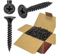 KNM Trade Lot de 1000 vis en métal pour plaques de plâtre - 3,5 x 25 mm