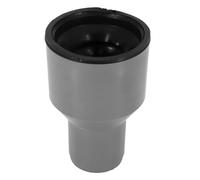 KNM TRADE Pièce de transition DN 80 vers DN 50 avec joint - raccord d’évacuation en polypropylène gris - manchon avec extrémité à emboîter, longueur totale 125 mm