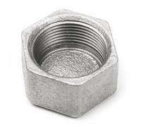 KNM Trade Raccord Bouchon Fonte Malléable Galvanisée 3/4"