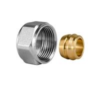 KNM Trade Raccord Compression 15mm Cuivre Eurocône 3/4"