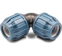 KNM Trade Raccord Serrage Coude Hose Pipe Fitting PE 20mm