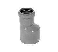 KNM TRADE réduction longue HT DN 75 vers 50 - raccord PP gris pour eaux usées intérieures
