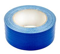 KNM TRADE Ruban adhésif en aluminium - Résistant à la chaleur - Bleu- 48 mm x 50 m - Pour colmater et réparer les conduits de ventilation chauds et froids - Réparations métalliques