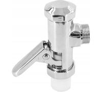 KNM TRADE Valve WC Chasse Directe Laiton Chromé-DN20 3/4"