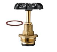 KNM Trade Vanne Laiton 1/2", Siège Incliné, Robinet Compatible | durabilité, résistance mécanique, normes européennes, étanchéité fiable, potabilité