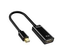 KNNGZTSSR Adaptateur Mini DisplayPort vers HDMI, câble Mini DP for Thunderbolt 2, convertisseur HDMI for MacBook Air 13, Surface Pro 4, câble de Conversion d'affichage