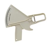 Knnuey 1 PCS Pied à Coulisse de Précision Pied à Coulisse de Sébum Clip de Graisse Pied à Coulisse de Sébum Règle de Mesure D'Épaisseur de Graisse Blanc