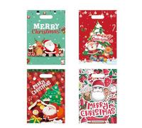 Knnuey 160 Pièces Sac de Bonbons et de Noël Sac Cadeau de Noël Décoration de Fête de Noël pour Sac d'emballage du an