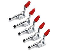 Knnuey 5 PCS Pull Loquet 301AM Pince à Bascule Réglable Pince à Course Argentée Pince à Bascule Push Pull Outil à Main à Dégagement