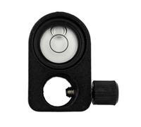 Knnuey Fiole à Bulle D' de Niveau 12 mm avec Support pour Poteau GPS à Mini de 12 mm de Diamètre, Niveau à Bulle pour Poteau GPS