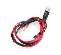 Knnuey Phare LED de Voiture RC et Pièces de Mise à Niveau de Voiture Mini-Z MA020 MR03 FWD RWD 1/28 RC
