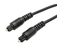 KnnX 28012 - Câble optique audio numérique Toslink SPDIF 2m - mâle vers male