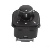 Knob Commande Rétroviseur pour eos 1F7 Remplacement pour facile | pour passat 3C2, pour tiguan 5N_, caractÃ©ristiques stables, finition noire, correspondance parfaite