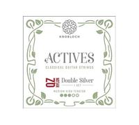 Cordes Knobloch 400ADQ Actives Double Argent QZ Nylon, Tension Moyenne Élevée