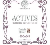 KNOBLOCH STRINGS THE ART OF VIBRATION 600 ADN ACTIVES Double Silver SN Nylon Super-High Tension 37,5