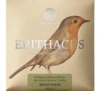 KNOBLOCH ERITHACUS Cordes Guitare Classique, Naturel et Fluidité | BIO Nylon, Basses Naturelles avec Aigus Naturels, Adaptation Rapide, Précision et Ton Expressif, Jeu de 6 Cordes