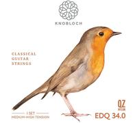 Knobloch ERITHACUS Double Silver QZ Nylon Medium-High Tension 34.0