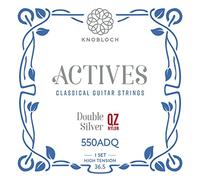 KNOBLOCH STRINGS 550ADQ - ACTIVES Double Silver QZ Nylon High 550 Tension 36.5