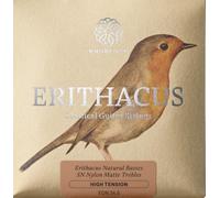 KNOBLOCH Strings EDN34.5 - Cordes de guitare espagnole | Erithacus haute tension 34,5 | Double Silver | Nylon | Son homogène et chaud | Jeu de cordes pour flamenca et classique | Fabriqué en Espagne