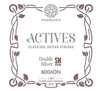 KNOBLOCH STRINGS THE ART OF VIBRATION 600 ADN ACTIVES Double Silver SN Nylon Super-High Tension 37,5