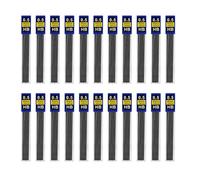 Knocery Mine Criterium 0,5mm, Porte Mine[240 Pcs] Mines de Crayon 0.5, Graphite Fines, Mine de Crayon HB Incassables, Écriture Lisse et Claire, pour Écrire Un Dessin de Croquis, le Bureau et L'école