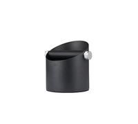 knock box, 1 boîte à marc de café de grande capacité avec barre amovible, accessoires for machine à expresso, utilisation à domicile ou au café,for Coffee Grinding(Black)